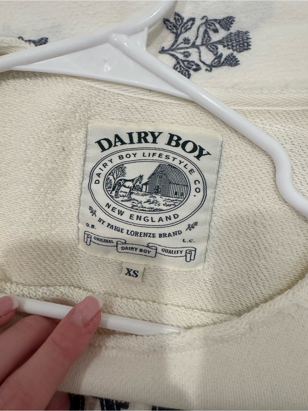 Dairy Boy Nantucket Island Sweatshirt - Picture 2 of 3